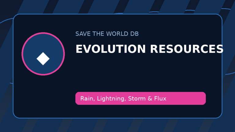 Storm Shard in Save the World Save the World guide image
